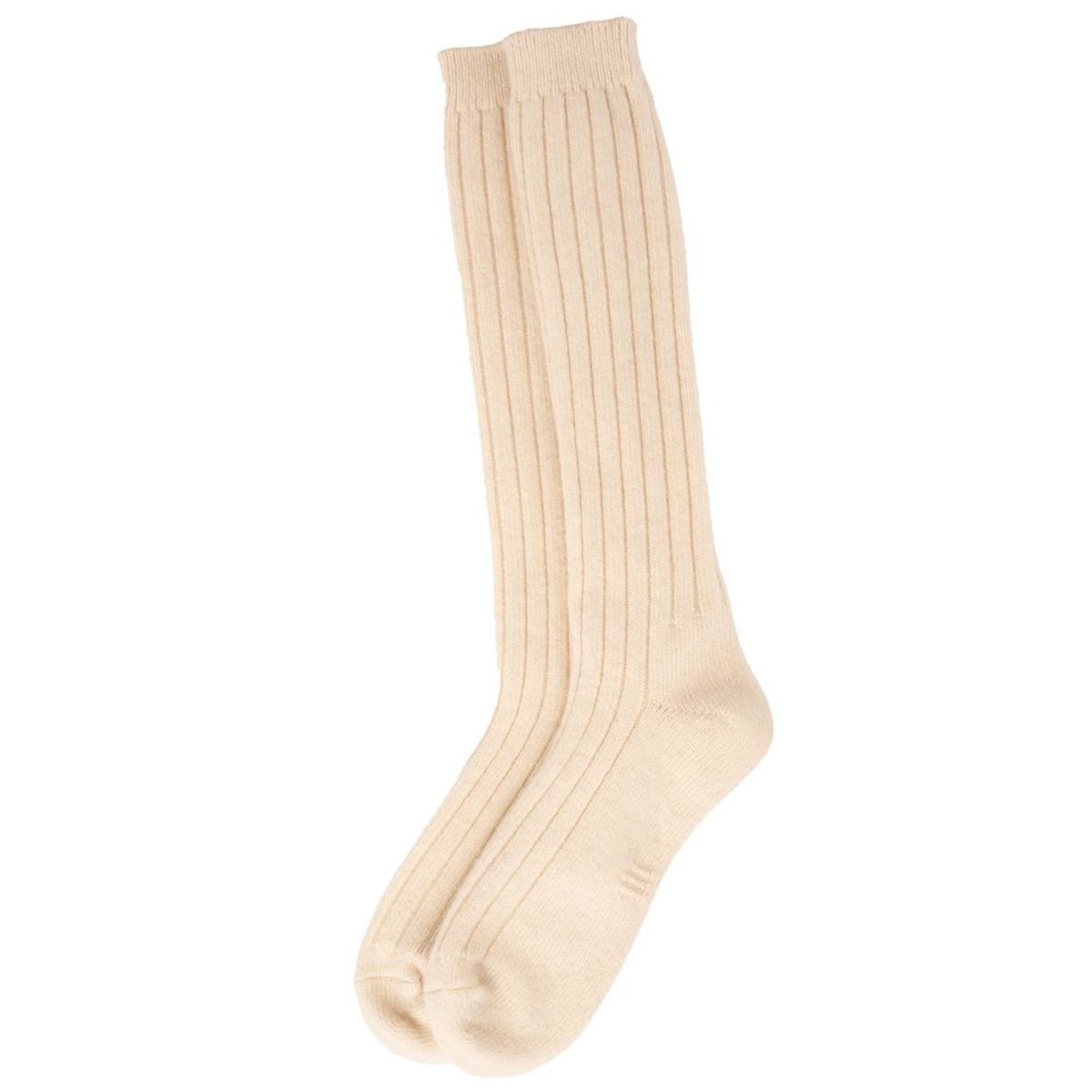 Oims Knee Wool Sock - Natural White (5 pack)